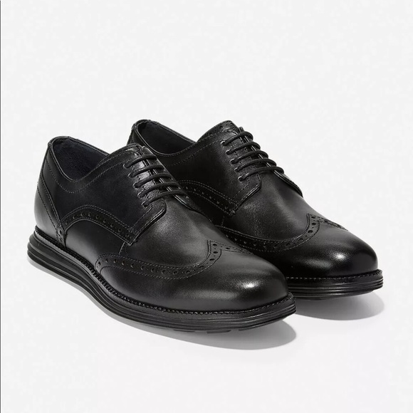 Cole Hann original grand black oxfords main image 4